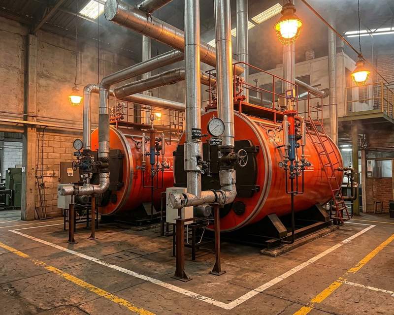 Calderas industriales que utilizan agua desmineralizada