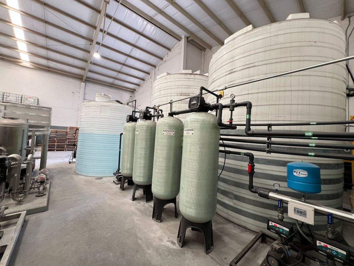 Sistema de ósmosis inversa industrial