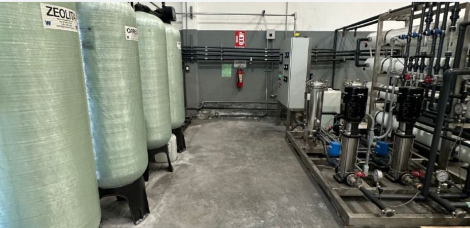 Sistema de ósmosis inversa industrial INDUAGUA